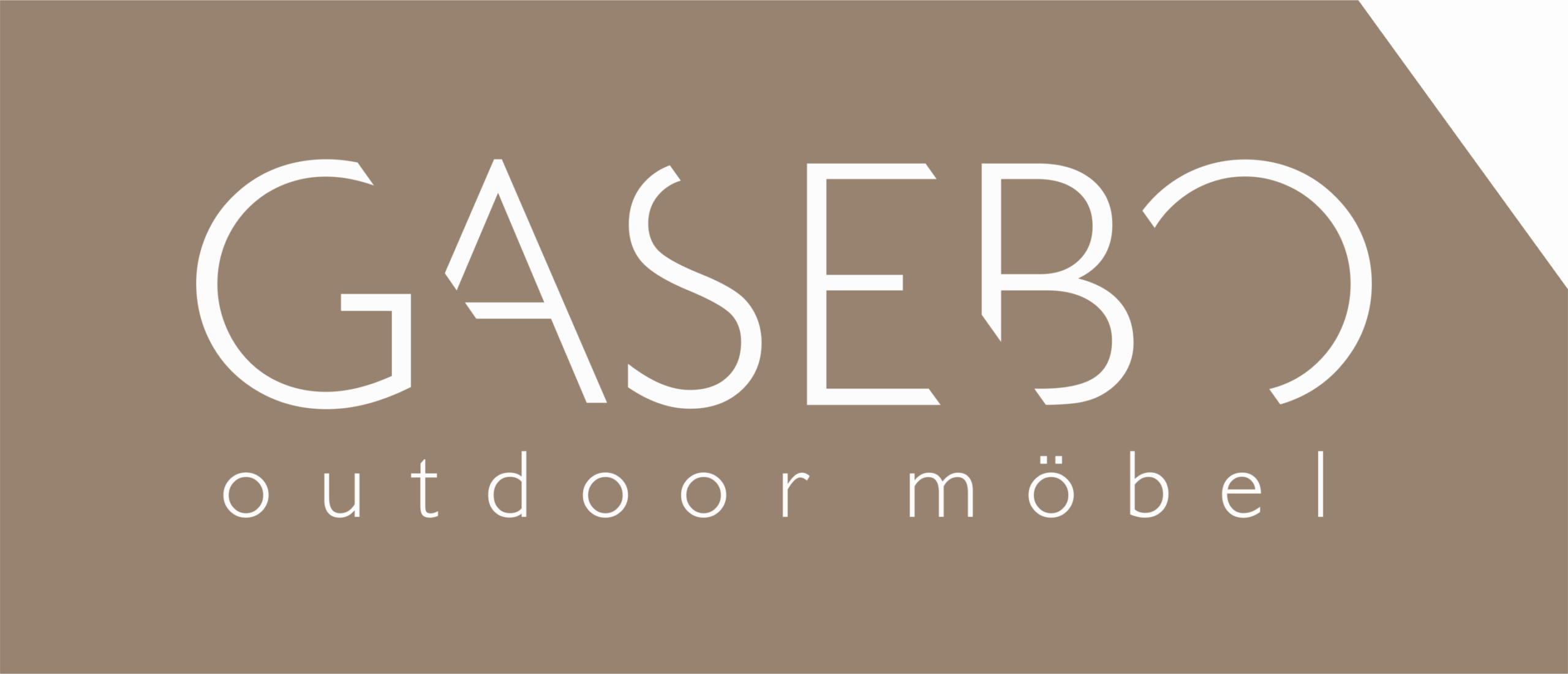 Gasebo Logo Hintergrund Braun